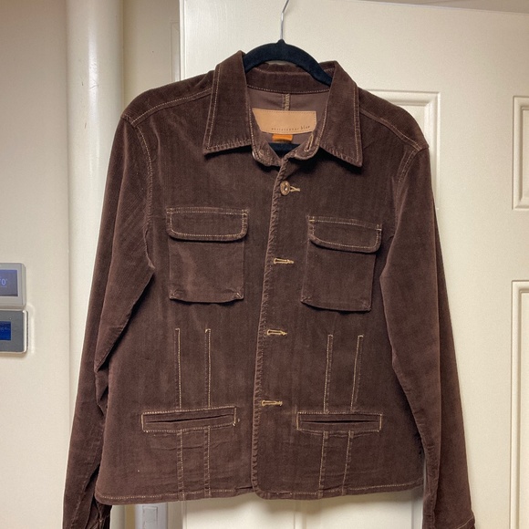 Christopher Blue brown corduroy jacket  size L - Picture 1 of 2